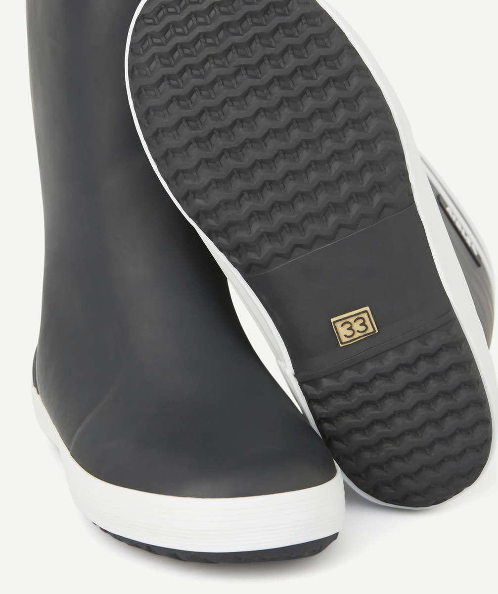 AIGLEBOTTES ICONIQUES BLEU MARINE ENFANT DOUBLÉ SHERPA