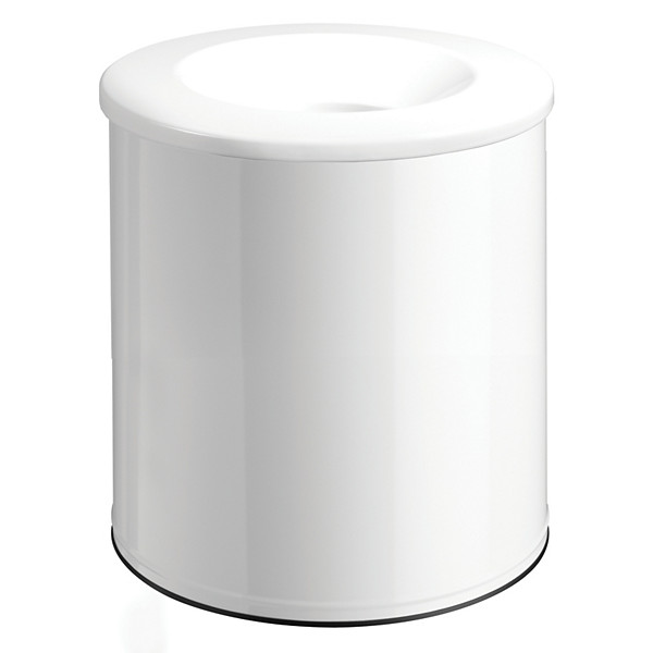 Corbeille neo anti-feu 15l - blanc signalisation 9016