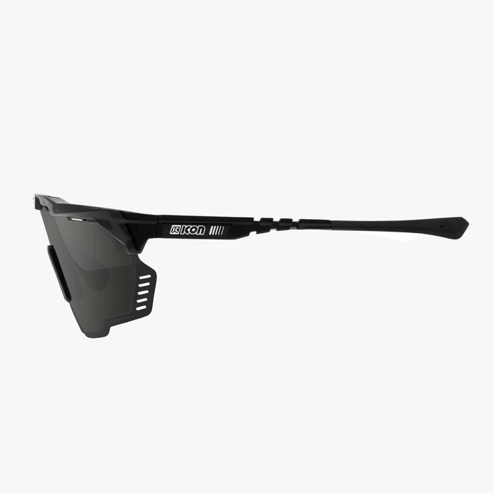 Scicon Aeroshade Kunken cykelbriller sort/multimirror silver