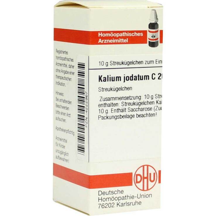 DHU Kalium jodatum C 200 Globuli, 10 g