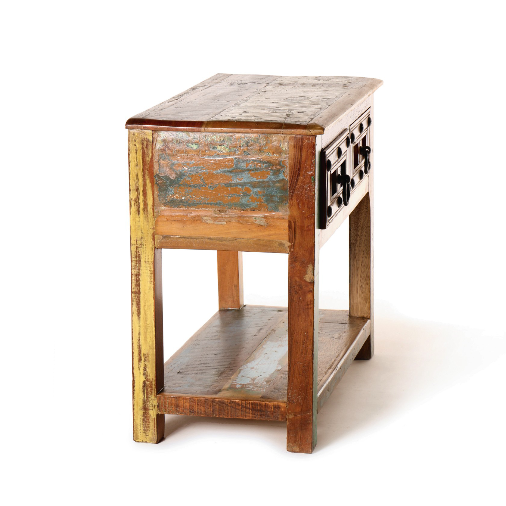 Beistelltisch 'Telford', multicolor, T 38 cm, B 72 cm, H 65 cm von fischer's lagerhaus