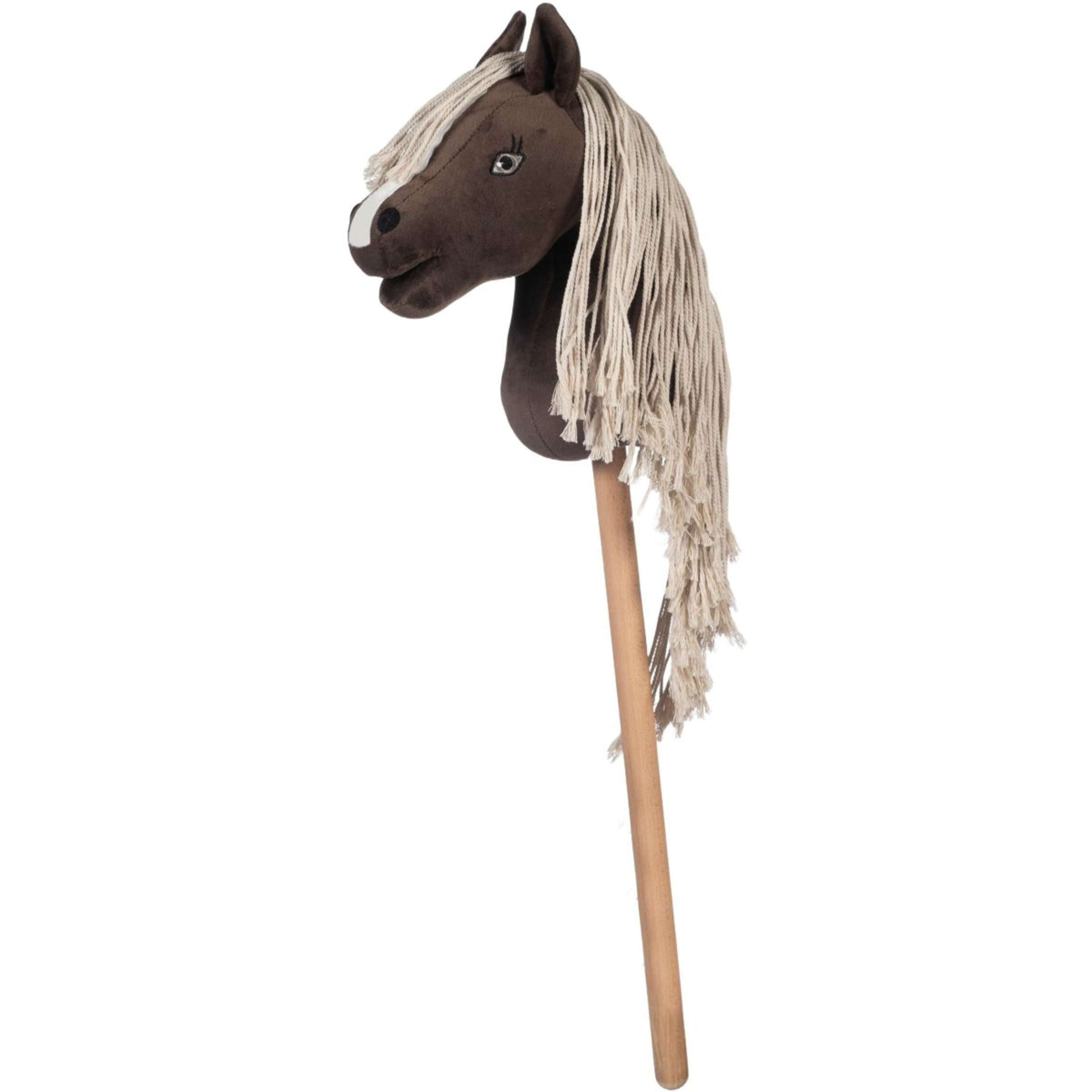 HKM Touw Hobby Horsing Donkerbruin