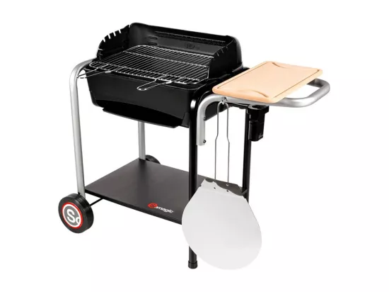Barbecue charbon Roma avec four à pizza intégré