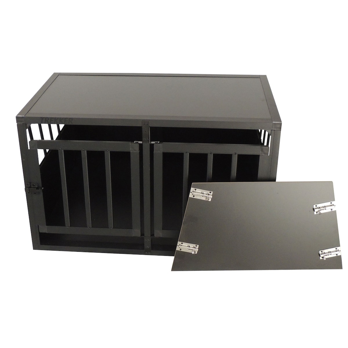 Trekker Hundebur L 89x69x50cm, Svart