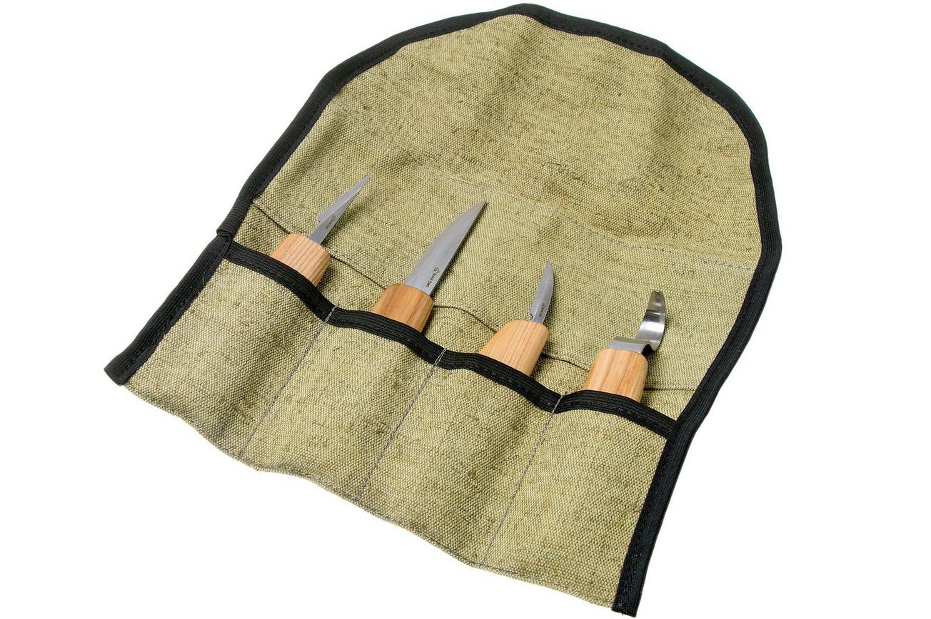 BeaverCraft Set of 4 knives S09 houtsnijset