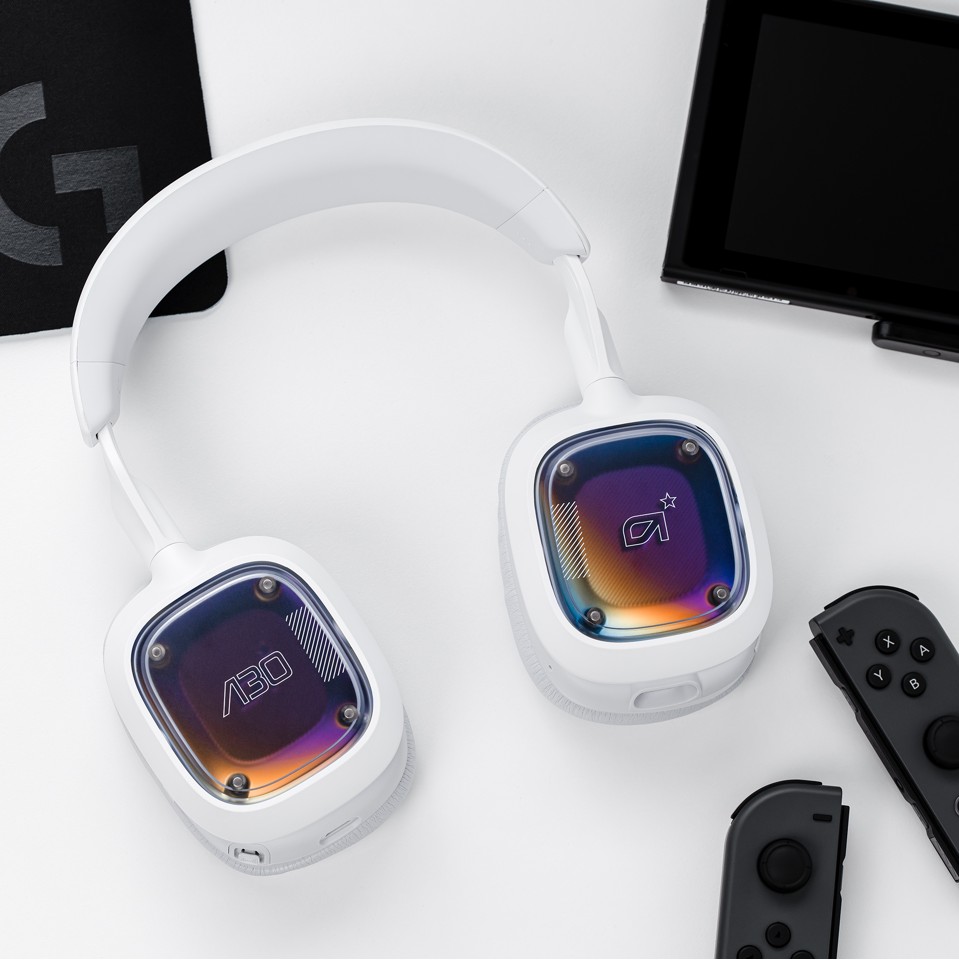 Astro - A30 Trådløst Gaming Headset til PlayStation - Hvid/Lilla