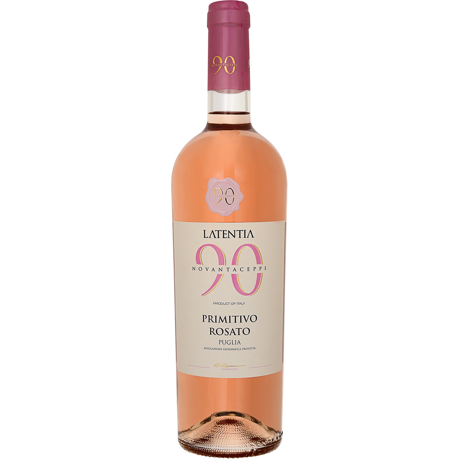 Novantaceppi Primitivo Rosato Puglia 75 cl