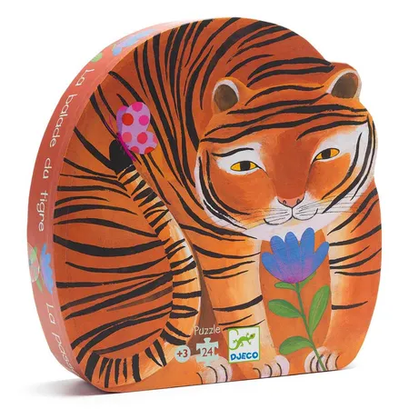Djeco Puzzle: Tiger, 24 Teile