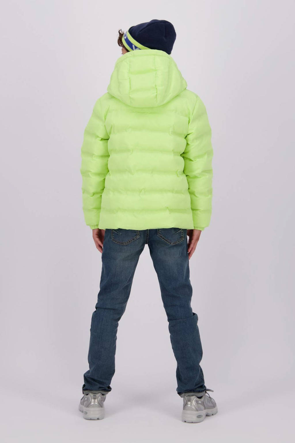 Vingino gewatteerde winterjas Tion limegroen
