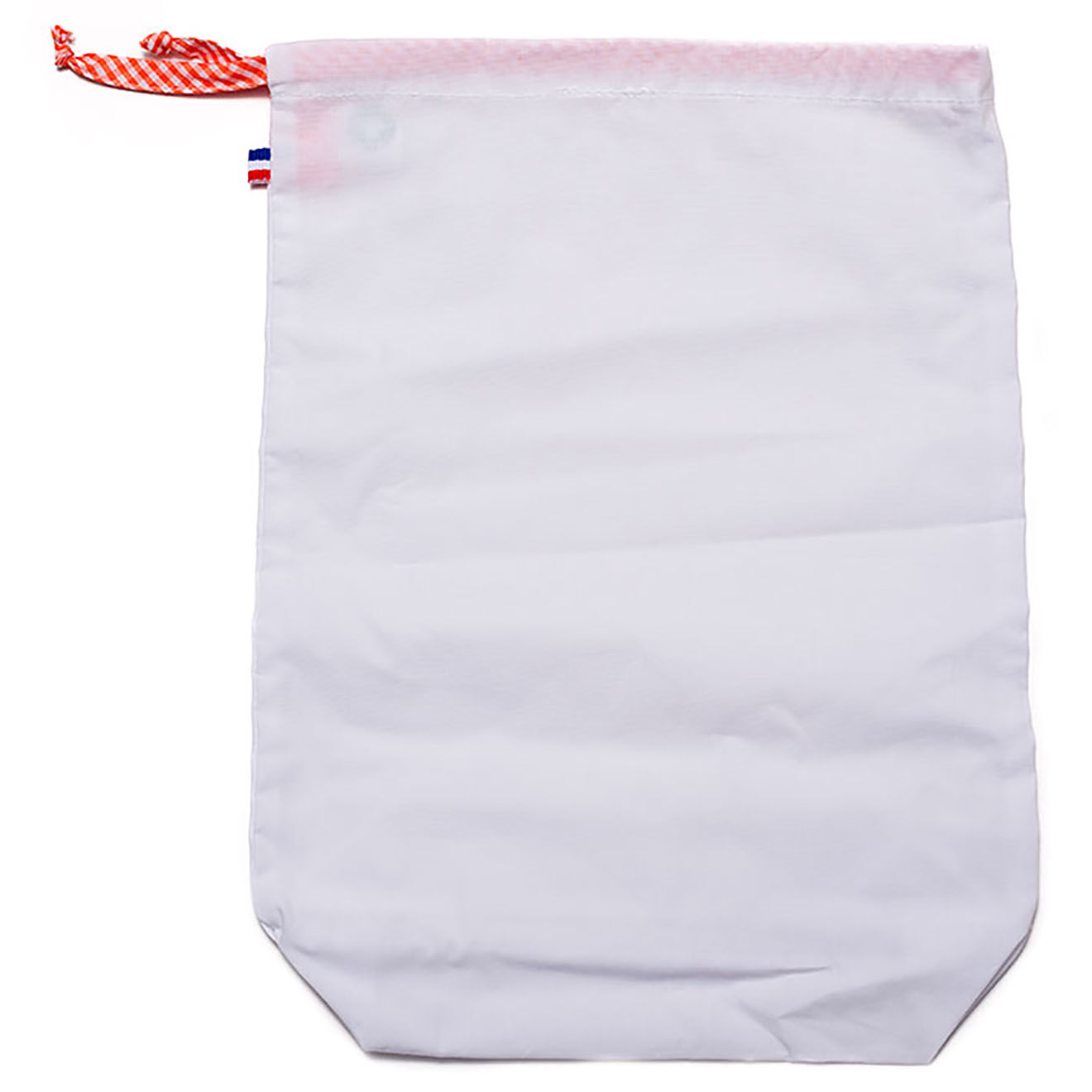 Papate Pochon de Rangement en Coton Bio blanc - 30x19 cm