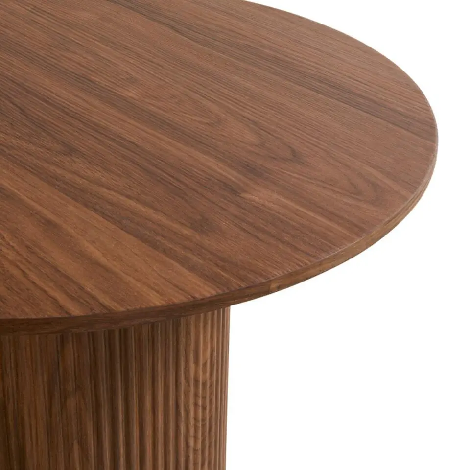 Nora Bijzettafel - Ø40cm Walnoot