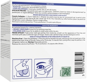 KLORANE Bleuet Pads Augenregion, 7 x 2 Stück