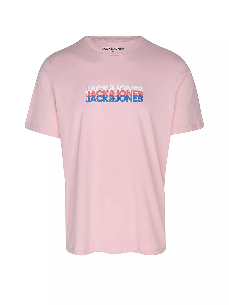 JACK & JONES T-Shirt JJCYBER rosa