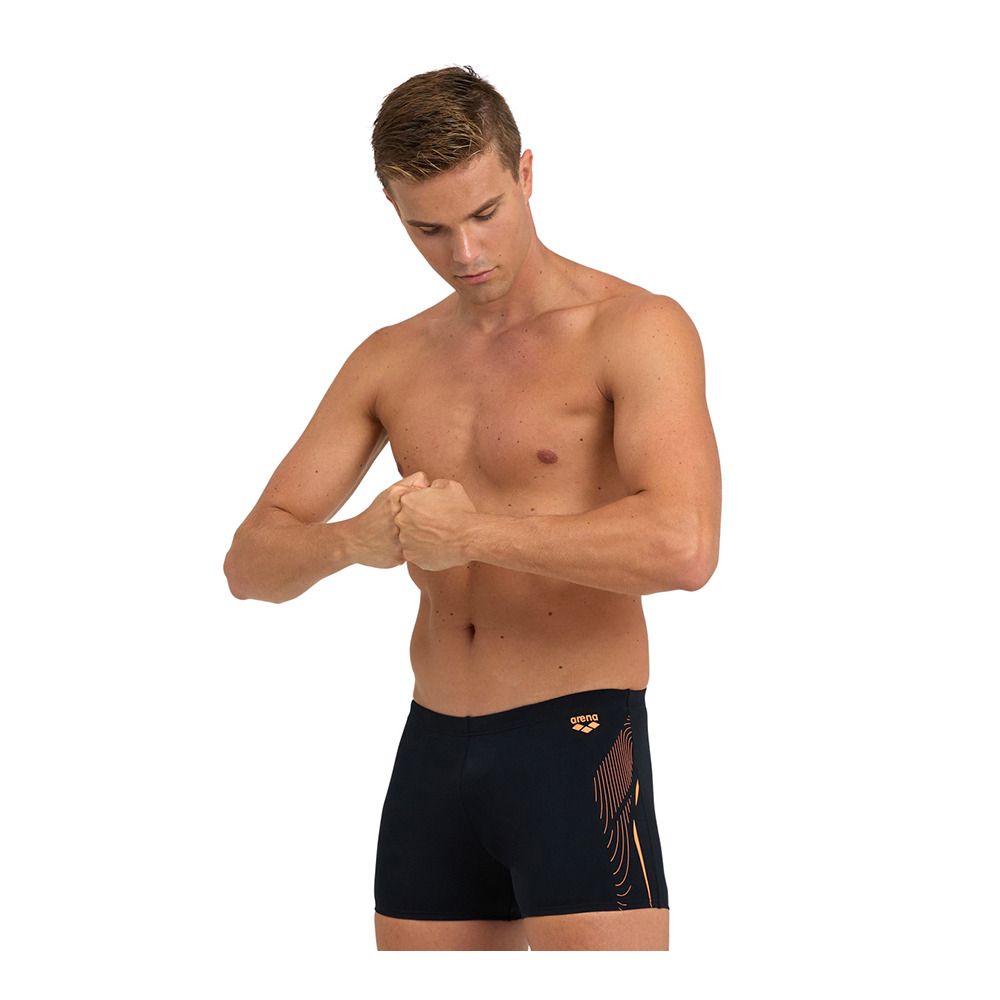 Arena GRAPHIC - Boxer de bain Homme black/nespola