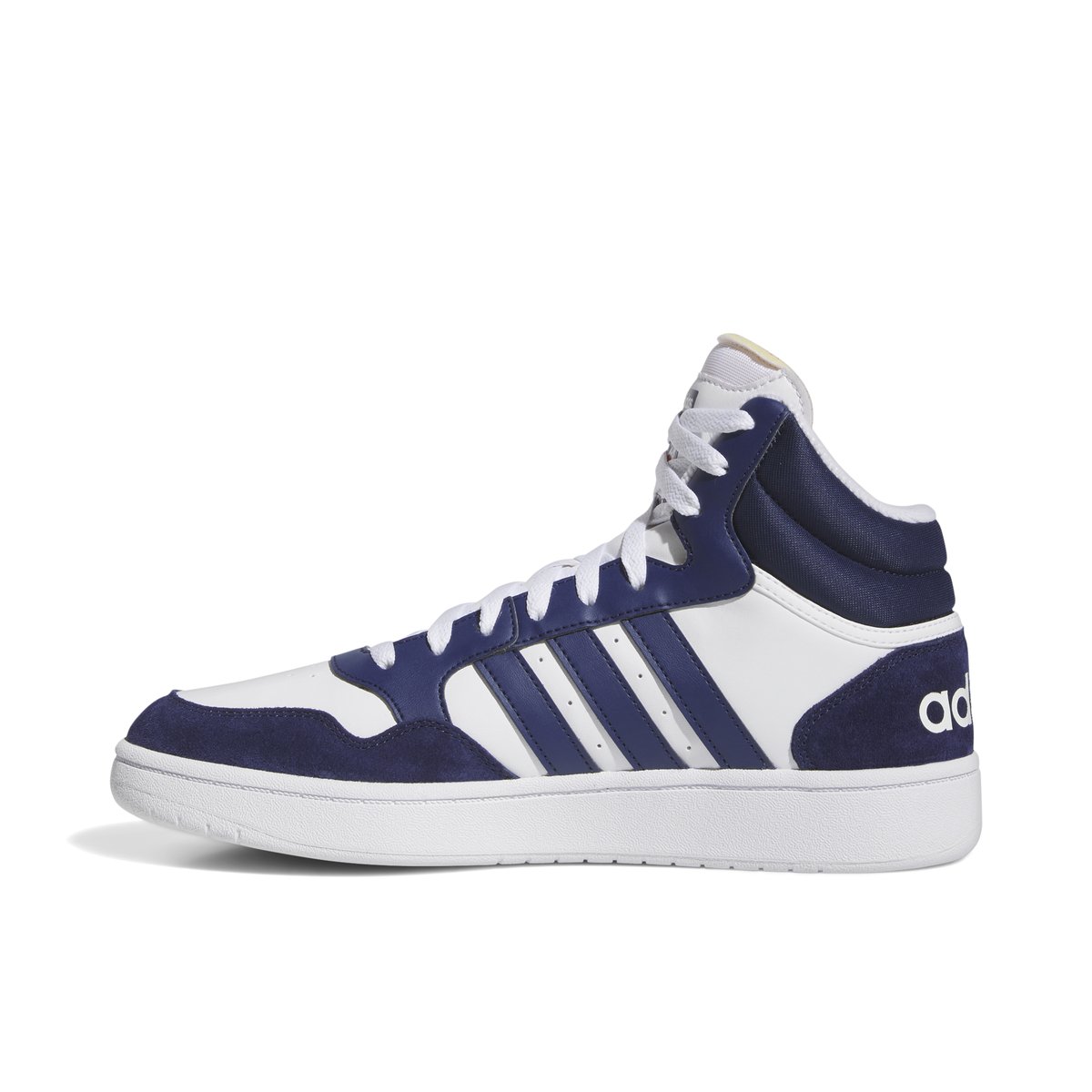 ADIDAS-Hoopsmid-tb.-Baskets de basketball - Talon plat - Gris Clair