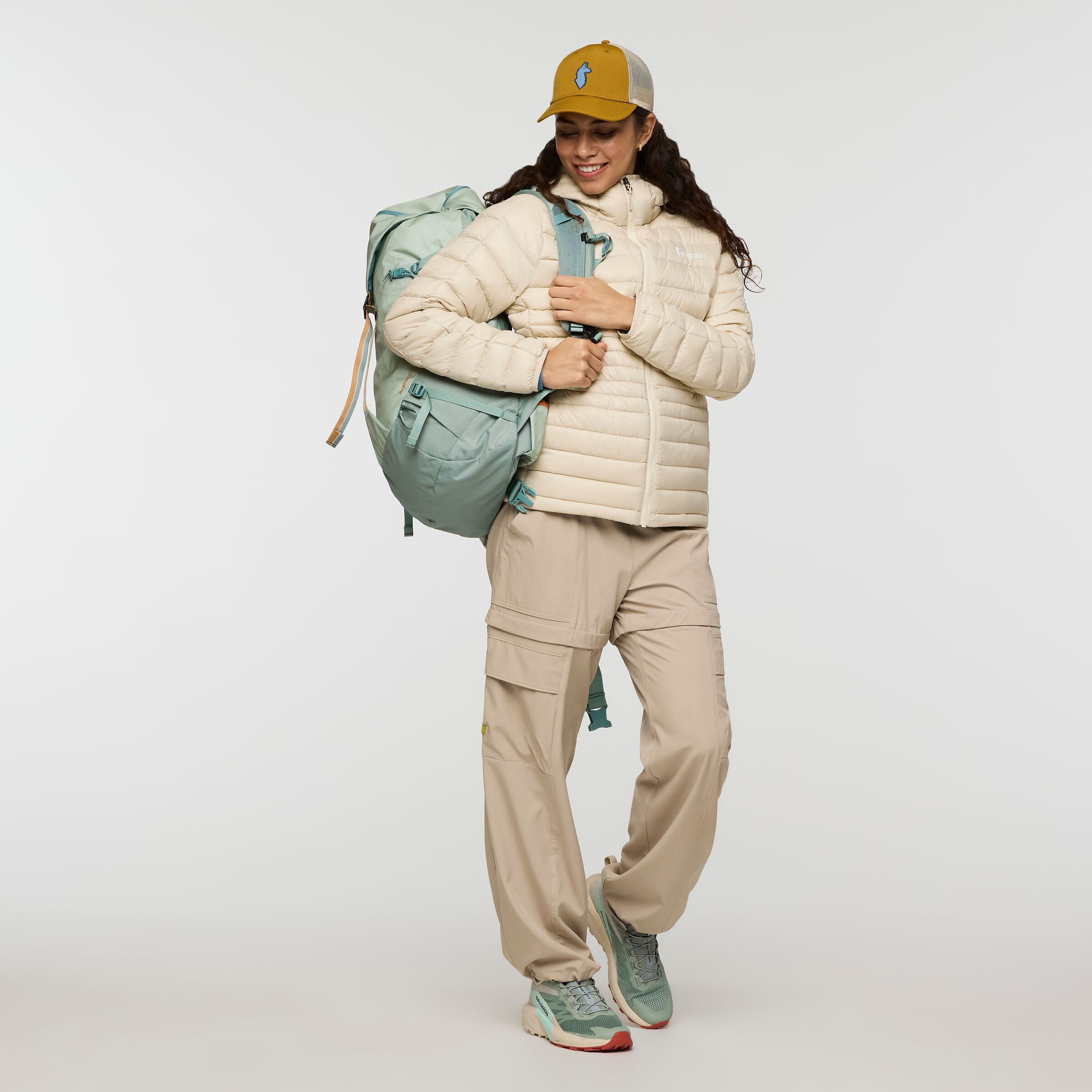 W Fuego Down Hooded Jacket