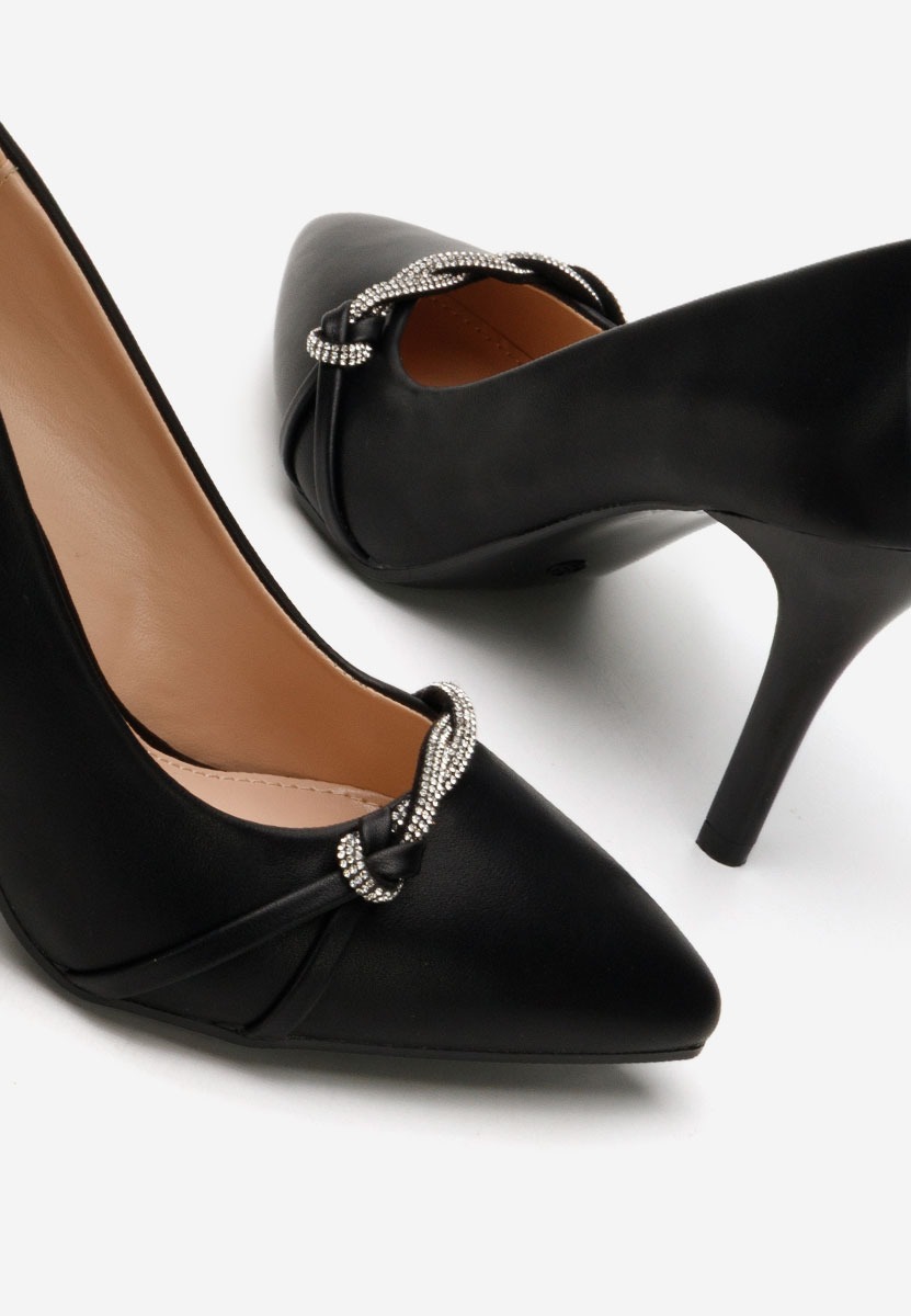 Chaussures stiletto noirs Korinna