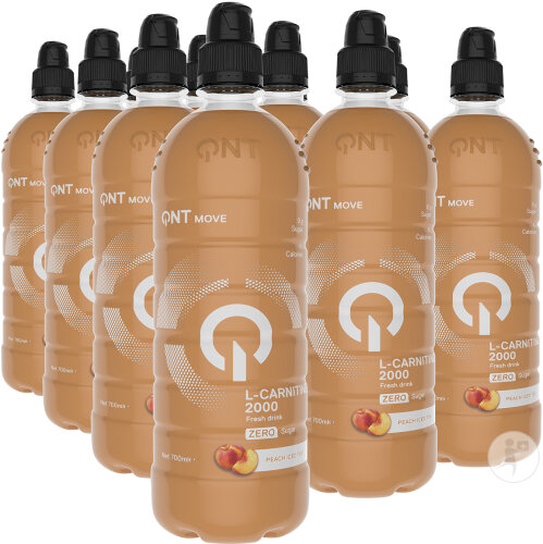 QNT Move L-Carnitine 2000 Peach Iced Tea Bouteilles 12x700ml
