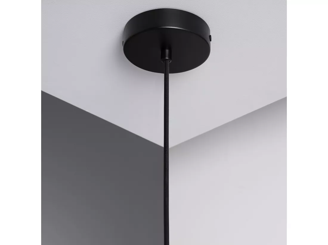 Suspension Rotin pour Extérieure Oblate Bulang Ø800 mm ILUZZIA