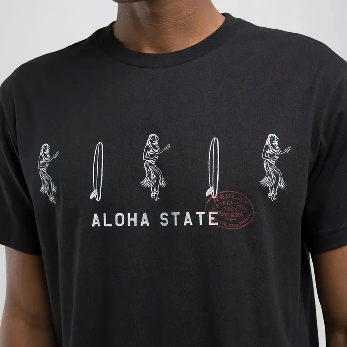 Replay Aloha State Shirt Heren