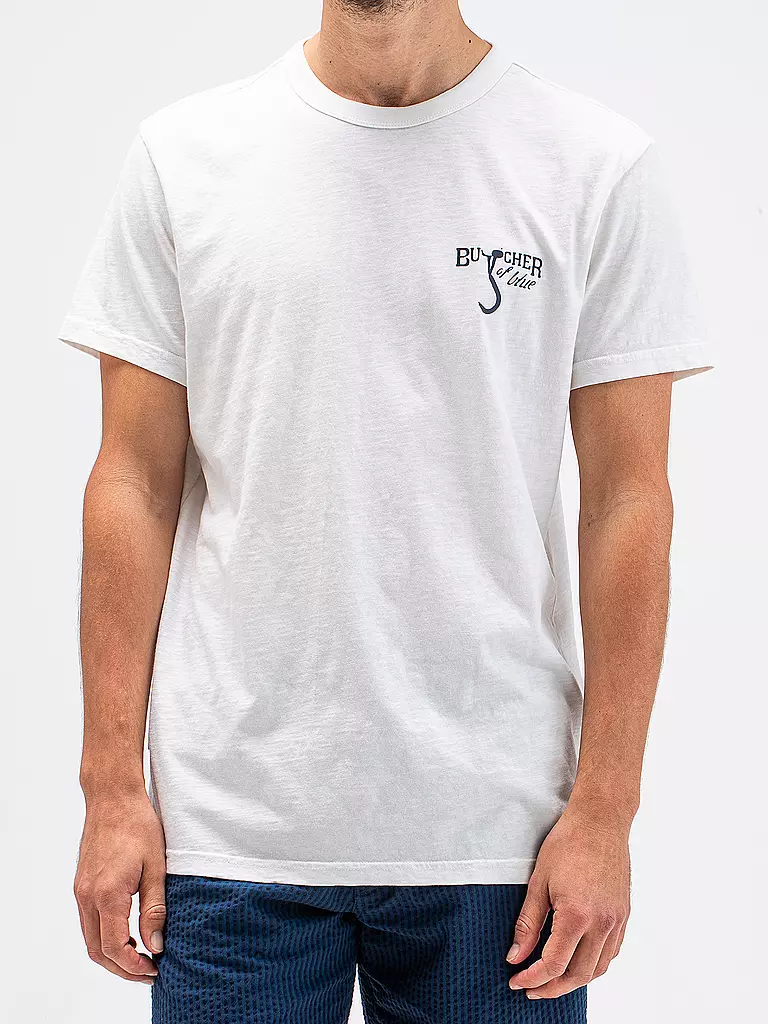 BUTCHER OF BLUE T-Shirt FRESCO weiss