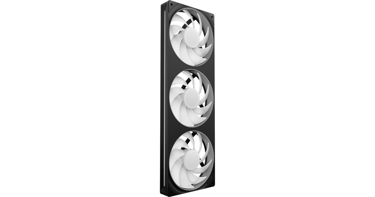 NZXTF360 RGB CORE case fans  (Zwart, 3 stuks, 360 x 120 x 26 mm)
