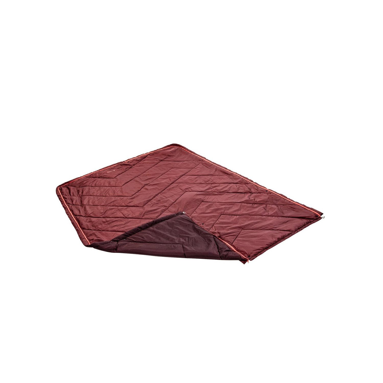 Vaude Navajo Sleepingbag 900 II SYN Zip Left dark cherry