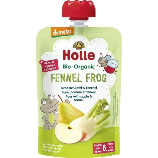 Fennel Frog - Birne mit Apfel & Fenchel ab dem 6. Monat