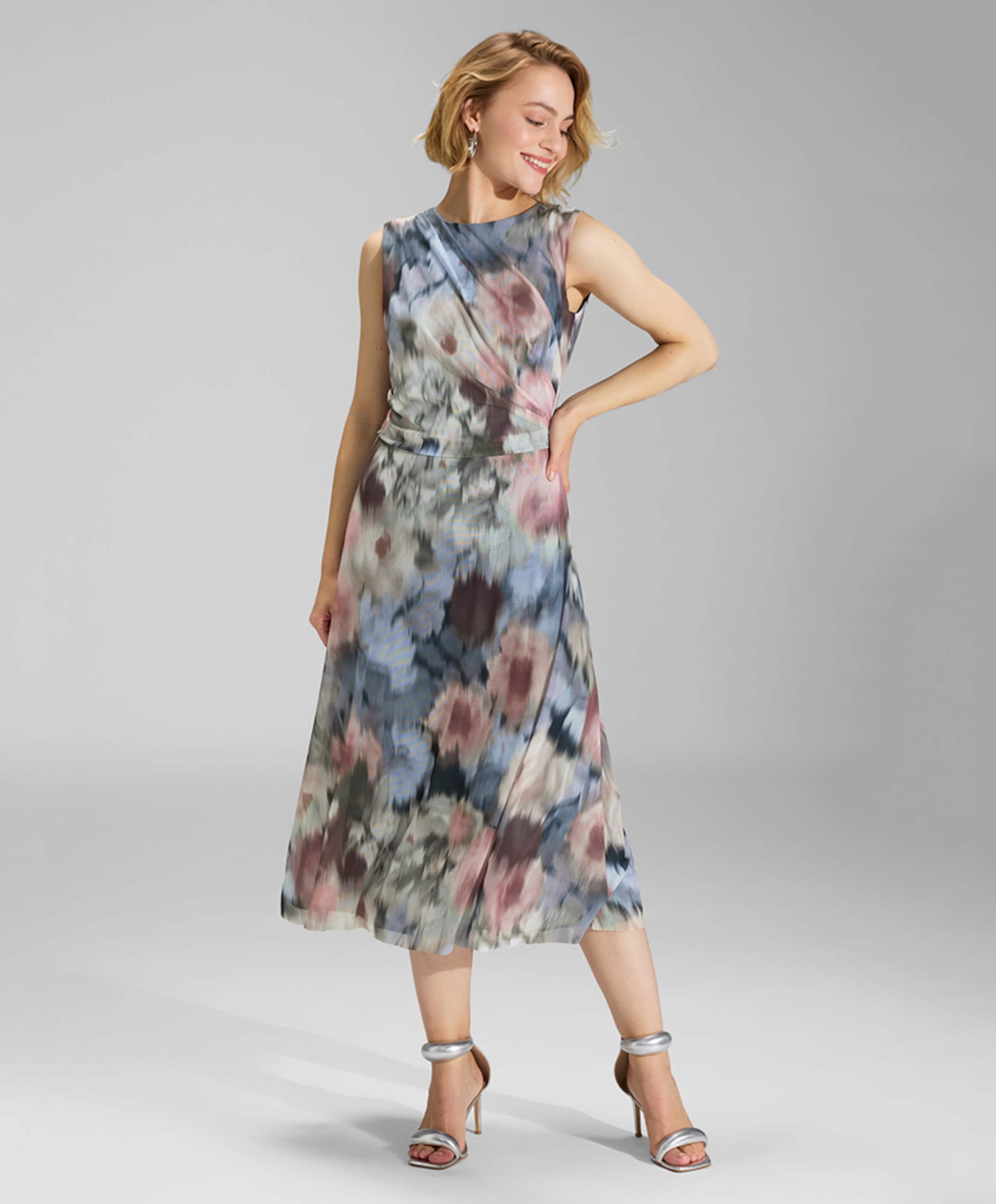 Swing Dames jurk multicolor