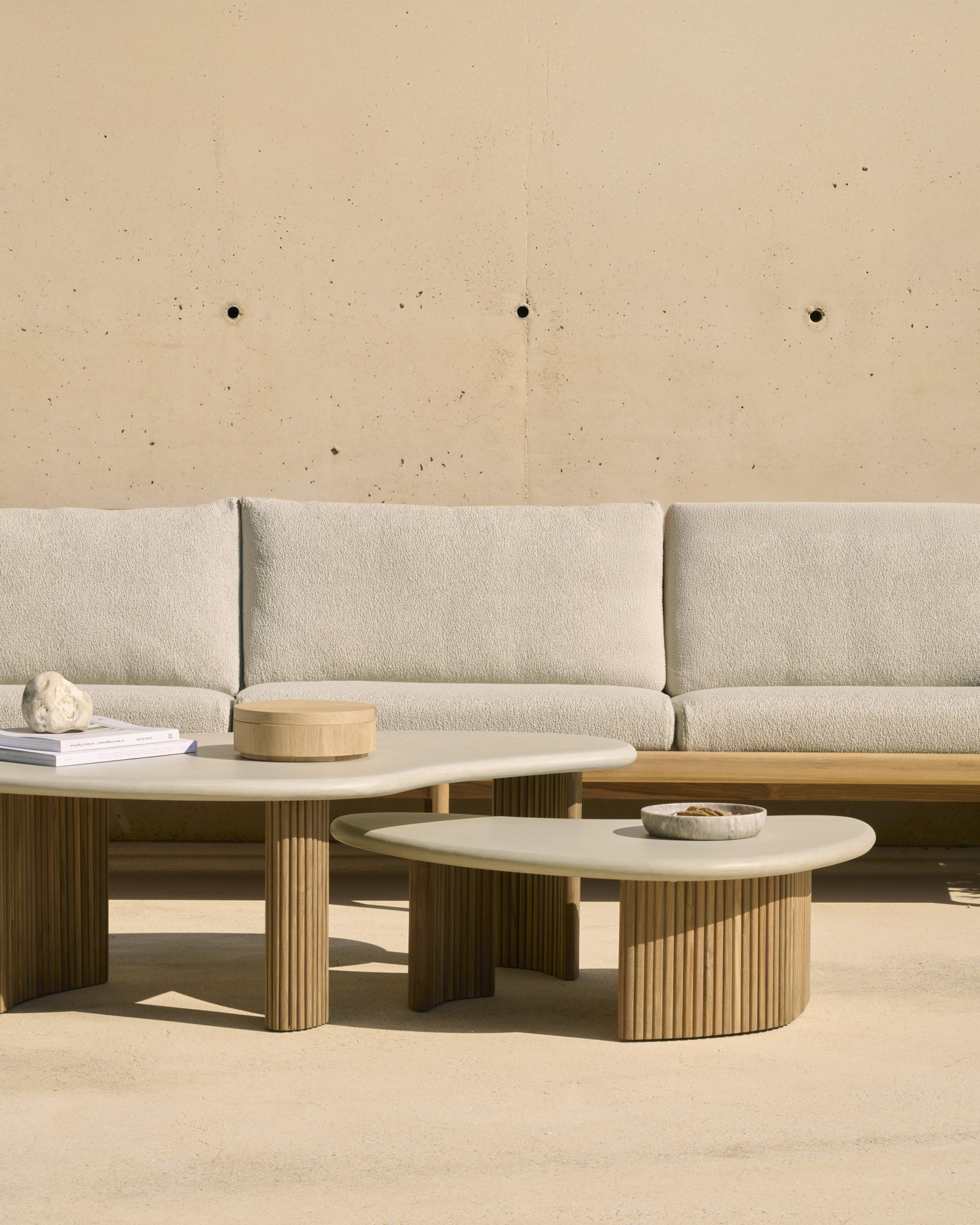 Ethnicraft - Outdoor - Boomerang tuin koffietafel - 126