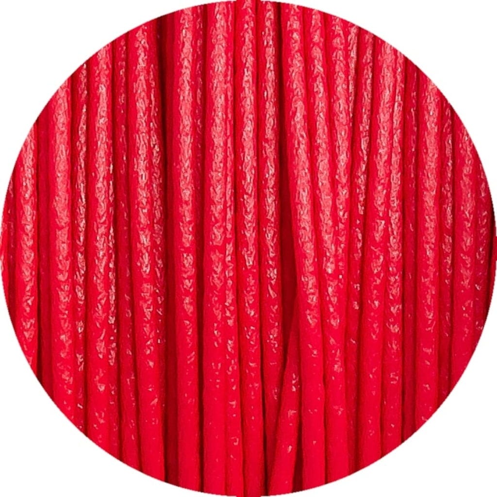 Fiberlogy  Nylon PA12+GF15 Red, 1,75 mm / 500 g    Nylon Filament mit der Zugabe von Glasfasern in Rot
