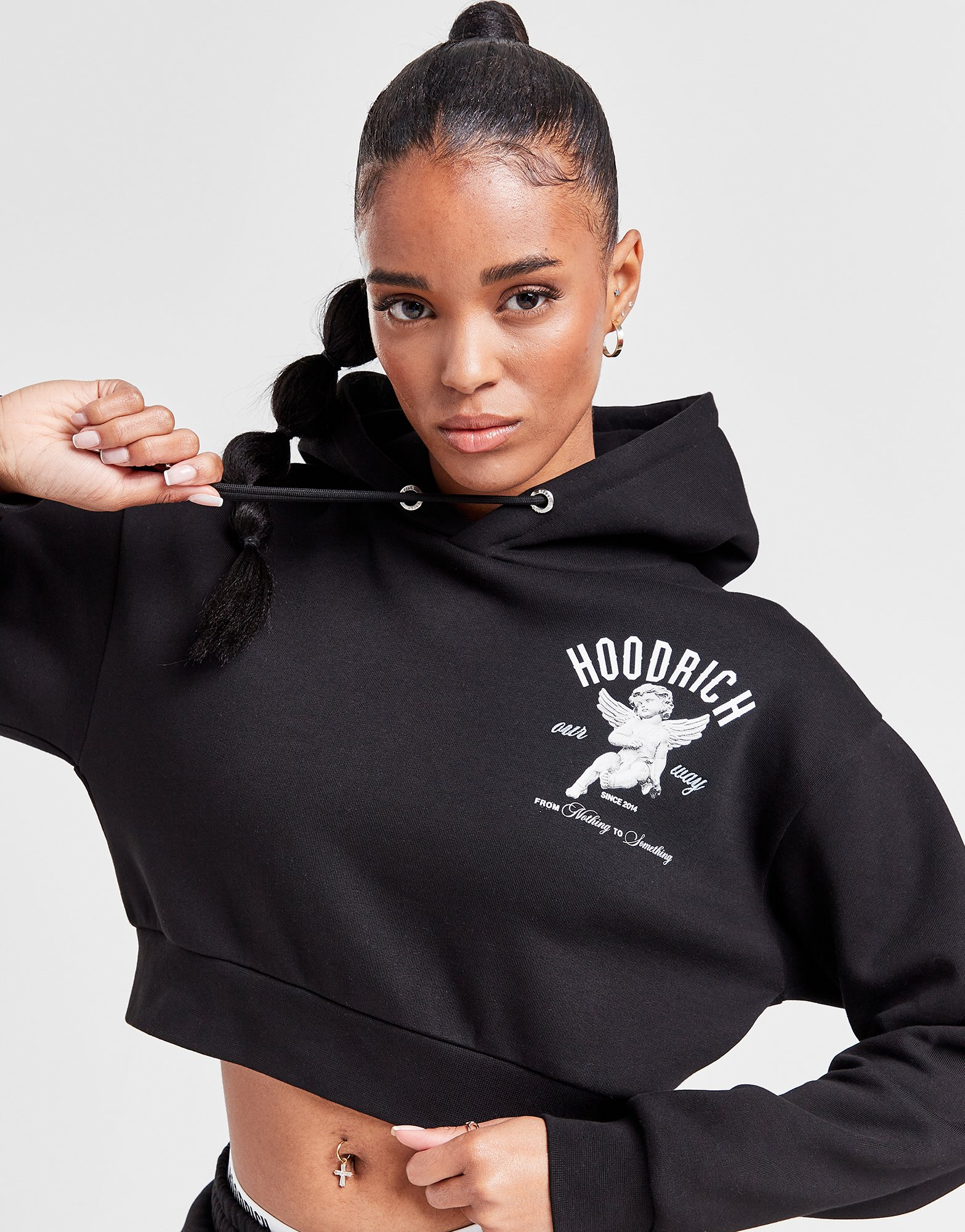 Hoodrich Sweat à Capuche Court Glow Femme