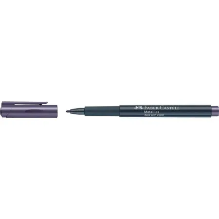 Faber-Castell Metallics Marker, Farbe date with violet
