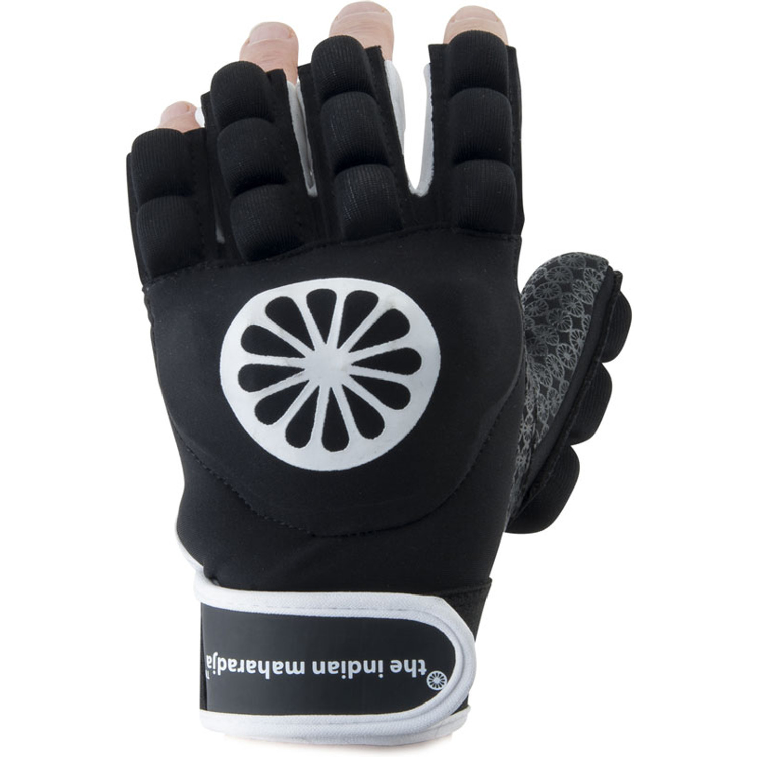 Indian Maharadja Handschoen Halve Vingers Links