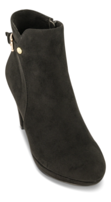 B&CO Kort damestøvle Sort 5253500410