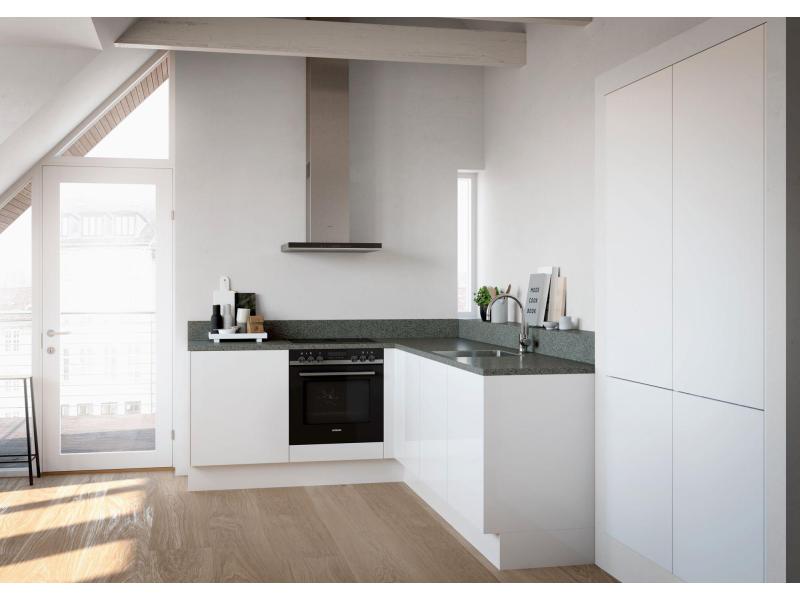 Siemens Einbauherd HE510ABR0C EU 60, Schwarz/Silber Backofen