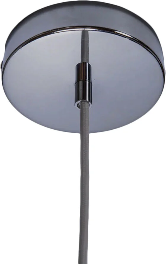 Crème Atelier Soft serve pendant 01 - Chrome Chrome
