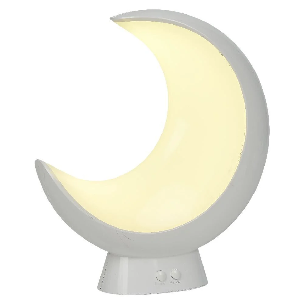 Lampe pour enfant forme lune changement de couleur
