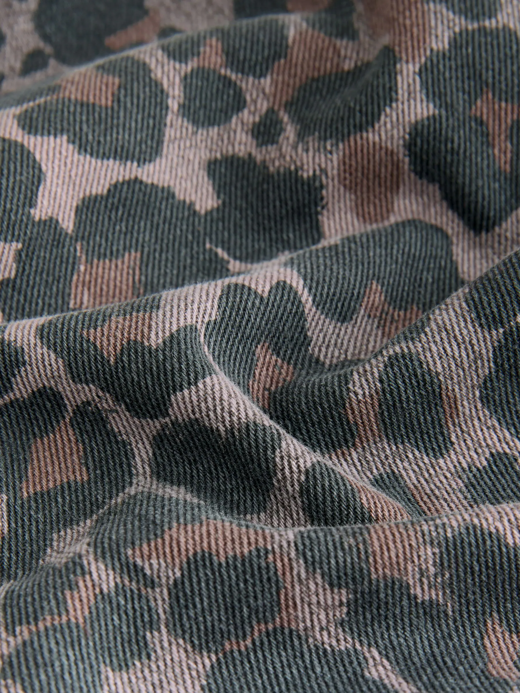 Chocoladebruin - Animal Print Dungaree (3-16yrs)