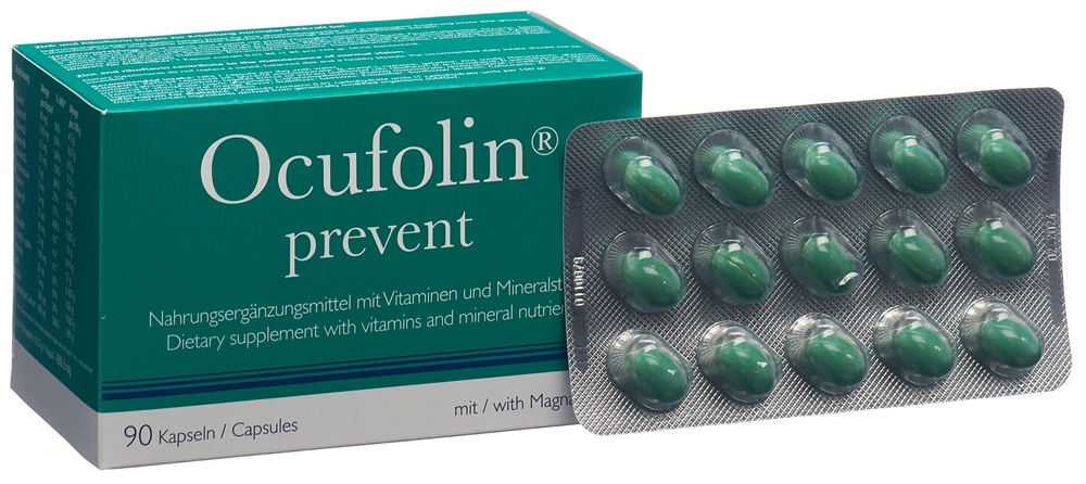 OCUFOLIN proactive<br>90 Stück, Blister, Kapsel