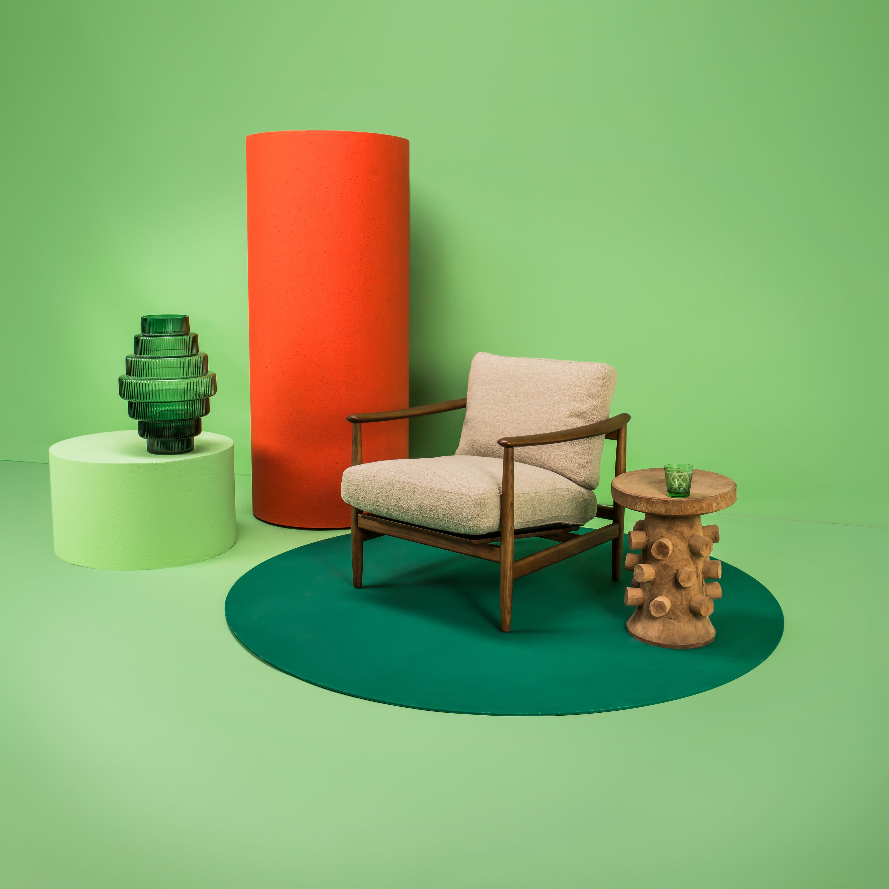 POLSPOTTEN Todd Fauteuil - Beige