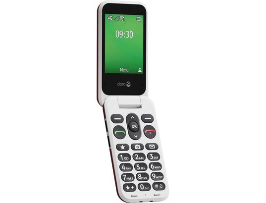 DORO - Téléphone mobile Leva E30 rouge/blanc