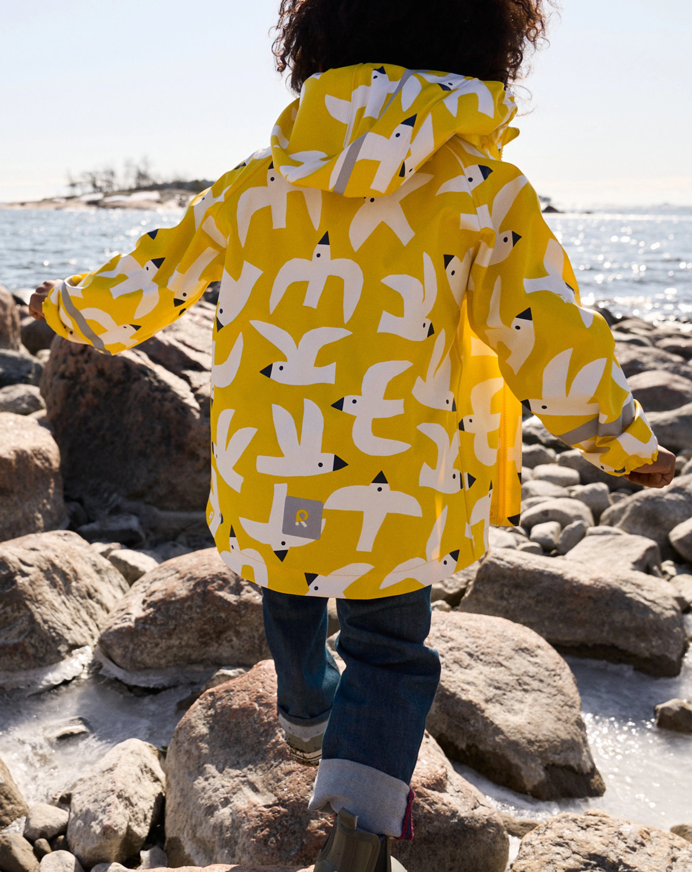 Regenjacke VESI in yellow