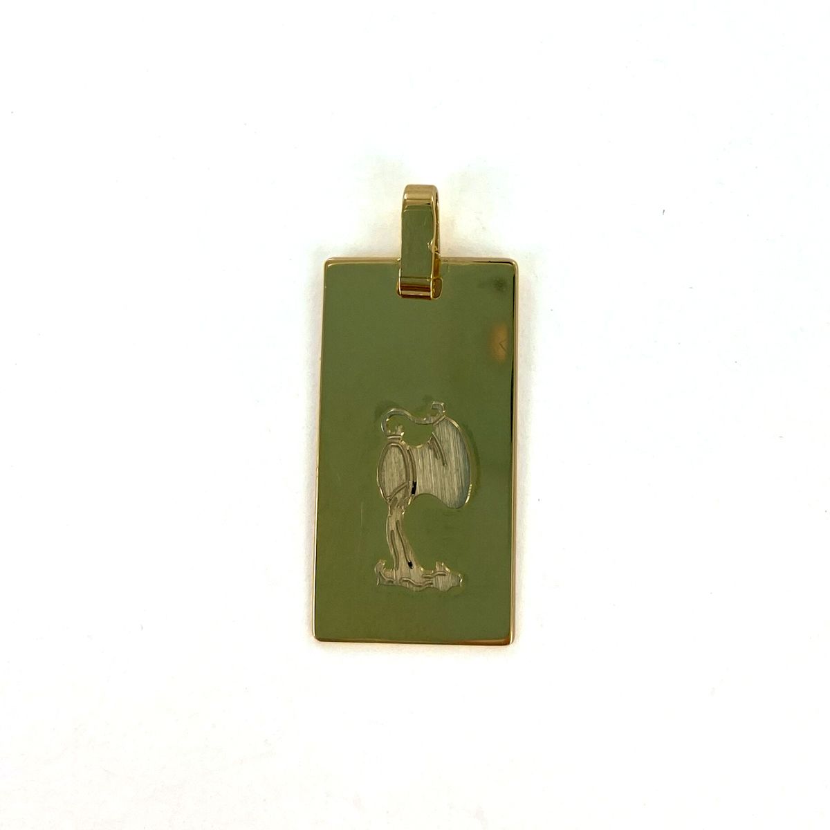 Pendentif d'occasion or 750 jaune signe verseau