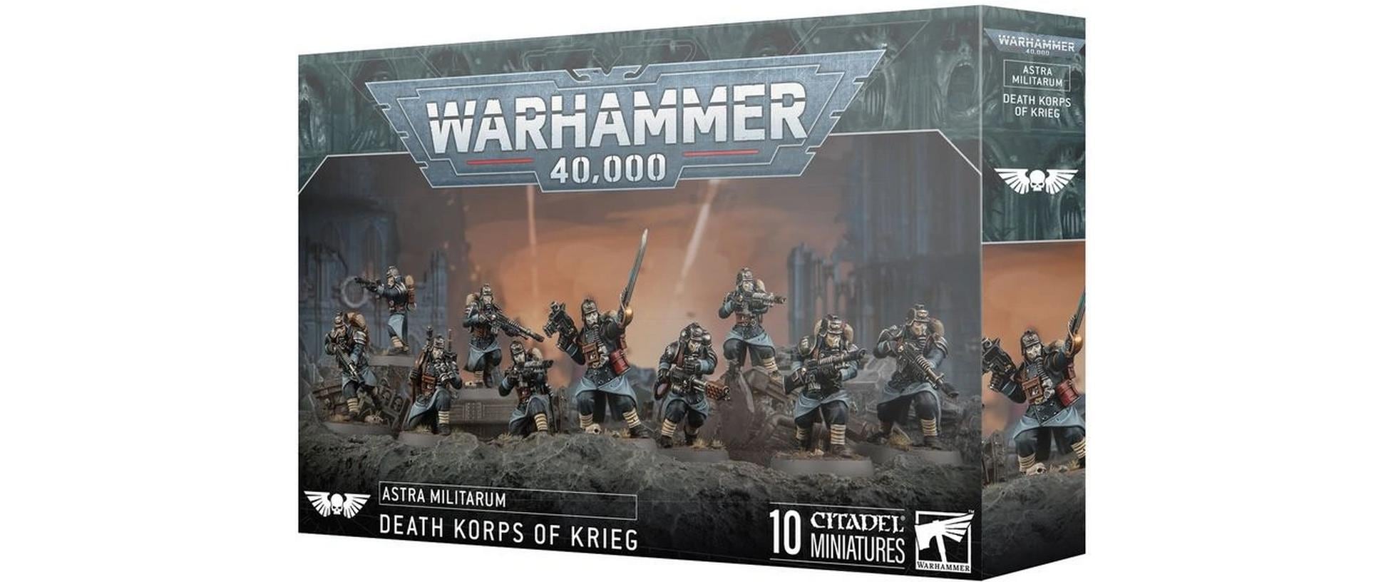 Figurenset Warhammer 40.000 Todeskorps Von KriegWarhammer 40.000, Astra Militarum: Todeskorps Von Krieg – Bausatz