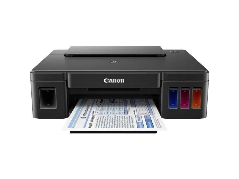 Canon PIXMA G1501 - Printer - farve - blækprinter - A4/Legal - op til 8.8 ipm (mono) / op til 5 ipm (farve) - kapacitet: 100 ark - USB 2.0
