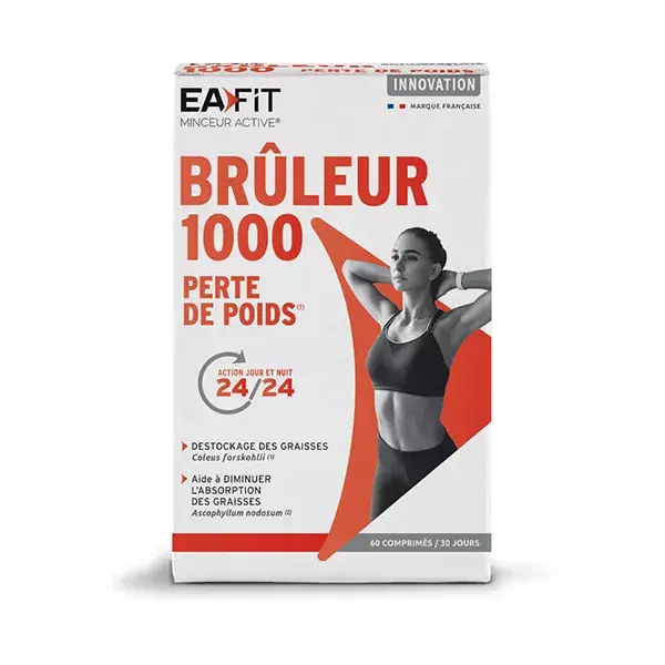Eafit Burner 1000 para perda de peso, 60 comprimidos