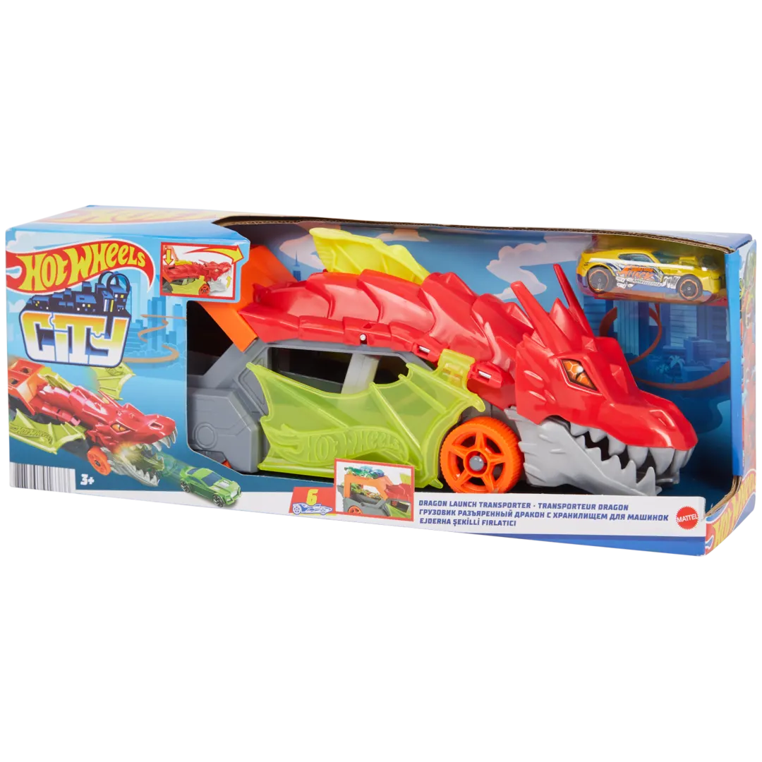 Hot Wheels City draak stuntwagen 3+ jaar