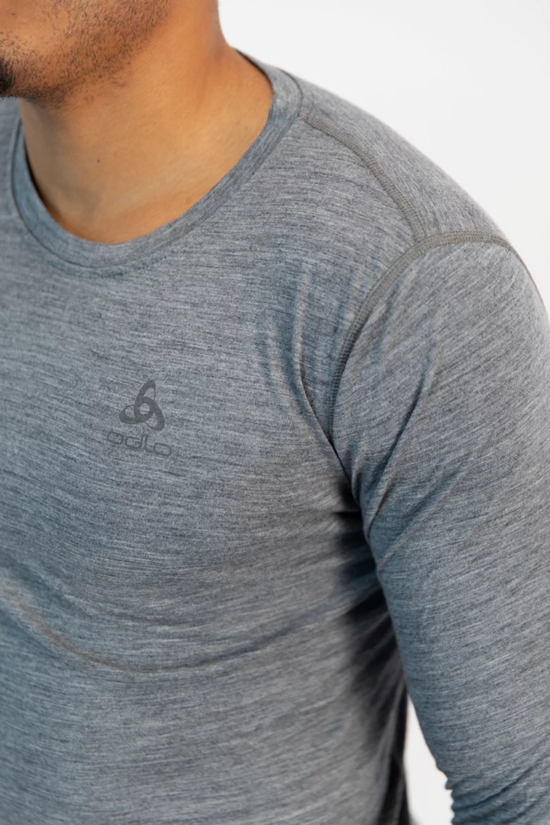 Odlo Natural Merino 200 Warm Herren Thermo Longsleeve