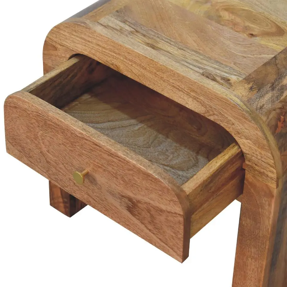 Artisan Furniture Massief Houten Kastanje Darcy Nachtkastje